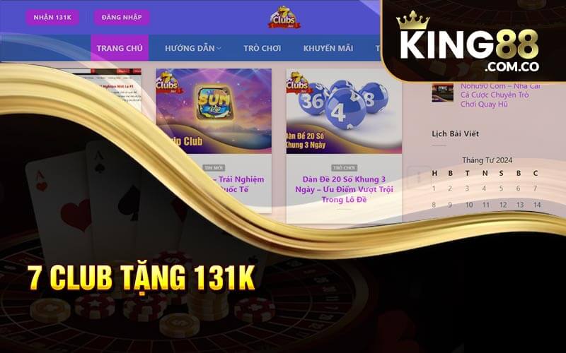 7 Club Tặng 131k