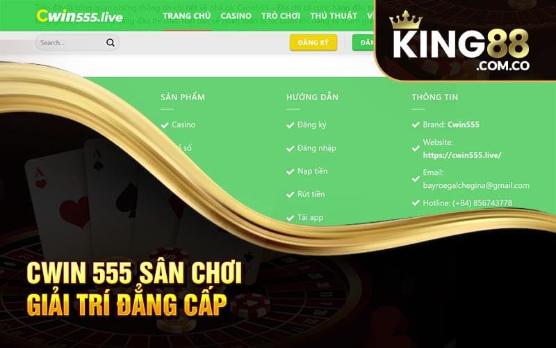 Cwin 555 Sân Chơi Giải Trí Đẳng Cấp